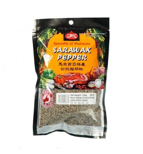 沙劳越黑胡椒整体（可重复密封的自封袋）	300克